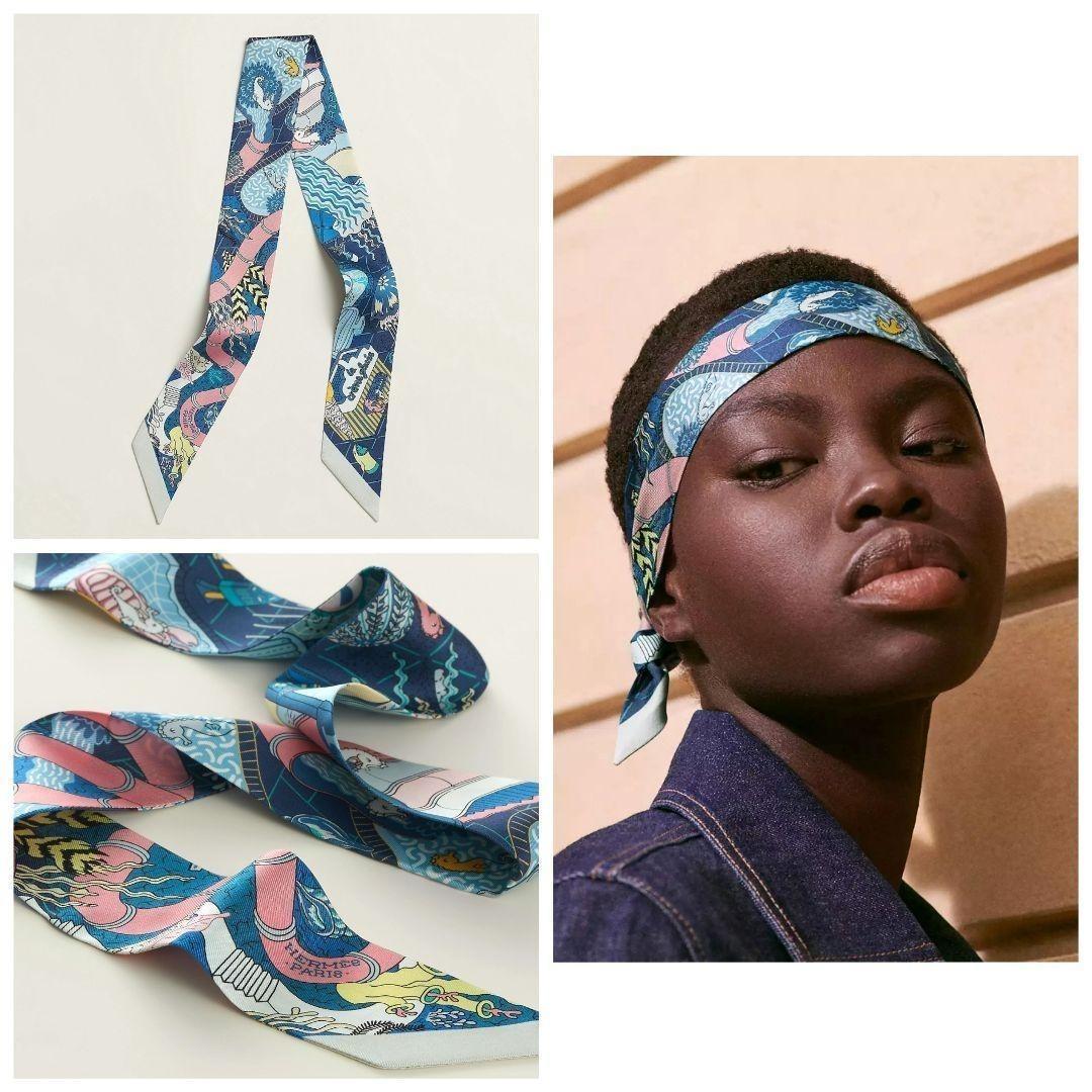 ☘️新品未使用 紙タグ付☘️ HERMES ツイリー　スプラッシュパーク