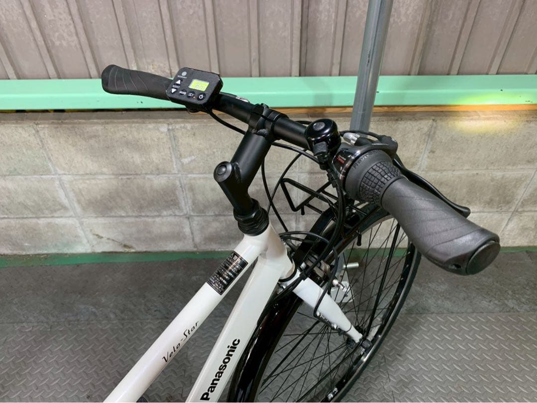 電動自転車 パナソニックVelo Star 700/38C ホワイト №6944