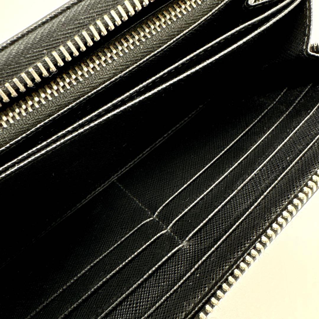 EAAマーケット プラダ 長財布 サフィアーノ ラウンドファスナー