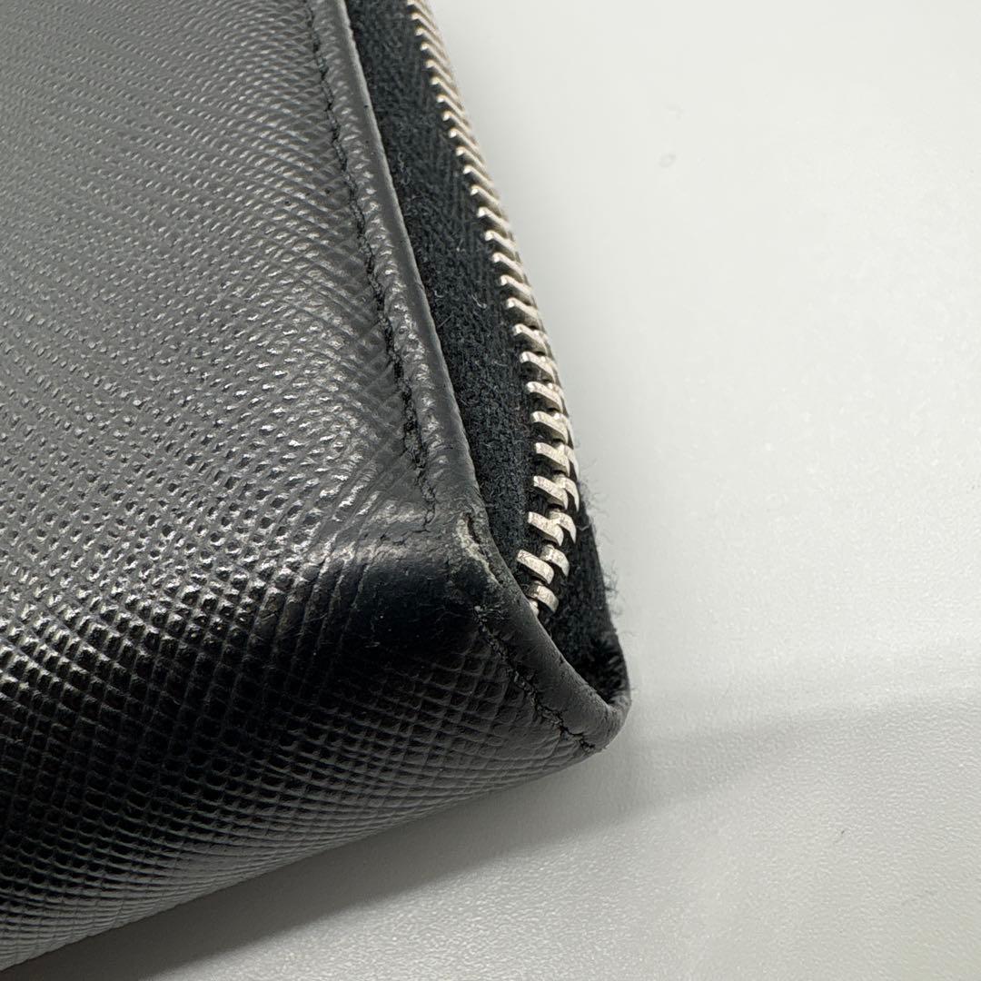 EAAマーケット プラダ 長財布 サフィアーノ ラウンドファスナー