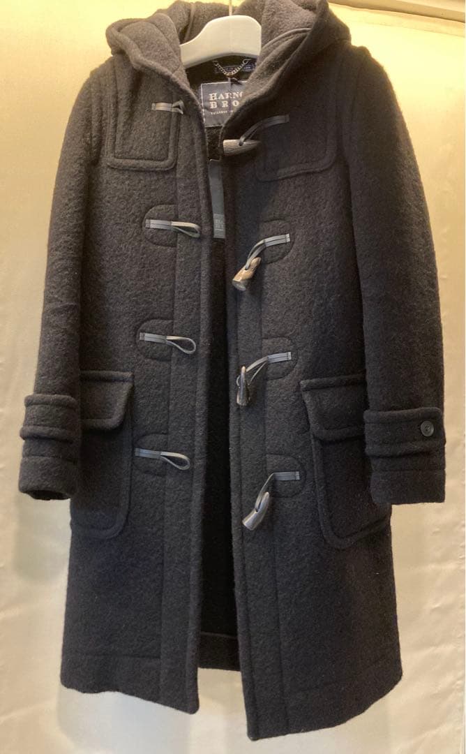 しほし❗️【新品未使用】HARNOLD BROOKウール厚地ダッフルコート