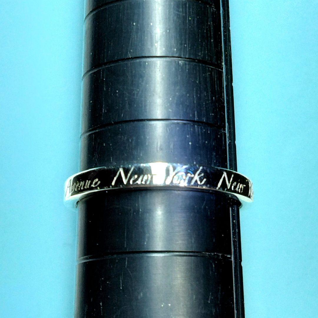 ティファニーノーツリング　20号 新品仕上げ　ほぼ無傷