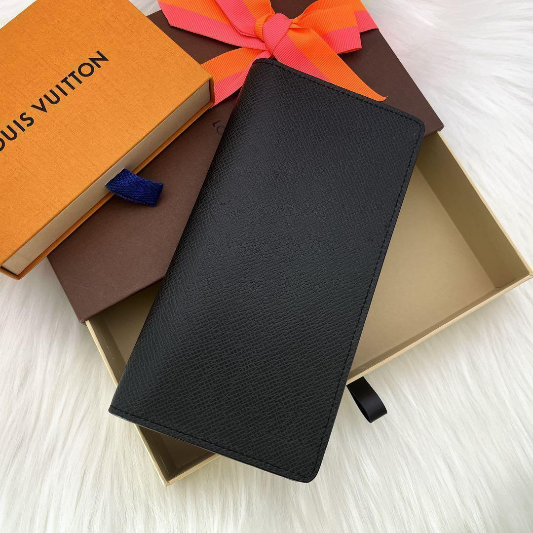 ✨新品級✨ルイヴィトン ポルトフォイユ ロン タイガ 黒 アルドワーズ 長財布