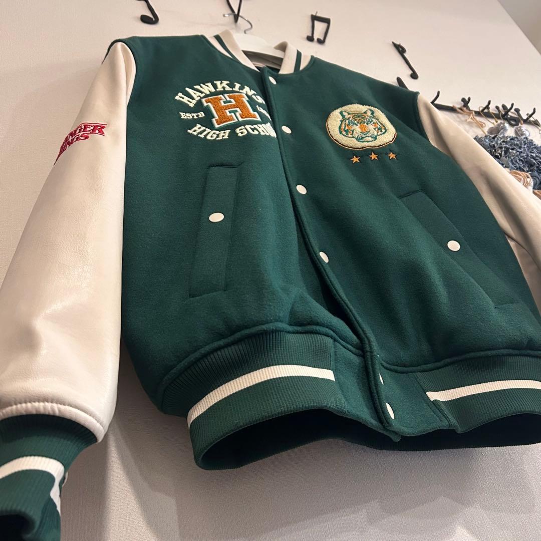 ⭐️×Strenger Things⭐️ストレンジャーシングス　スタジャン　Ｌ