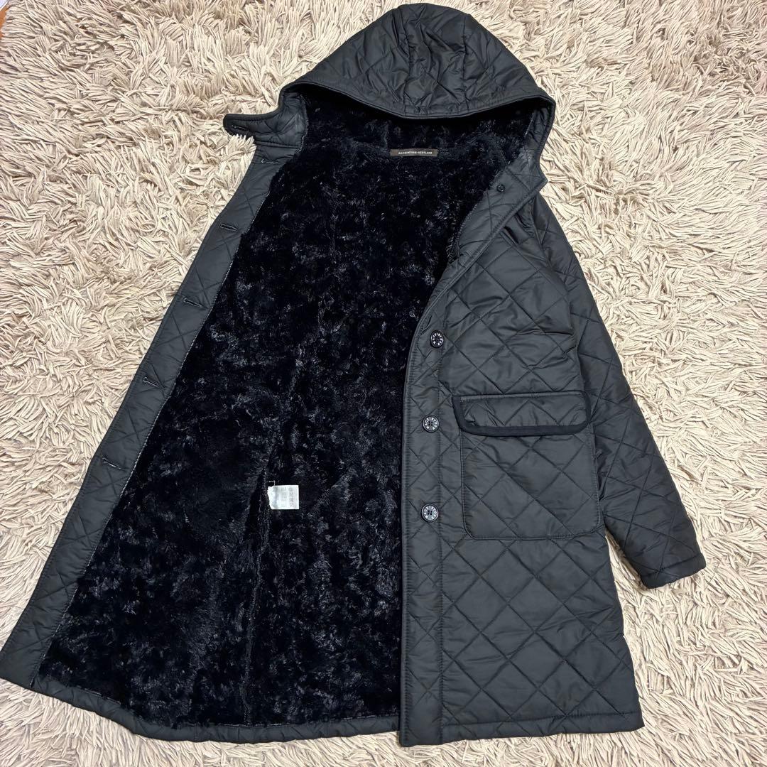 【最上級】マッキントッシュ スコットランド 英国製 キルティング ボア コート