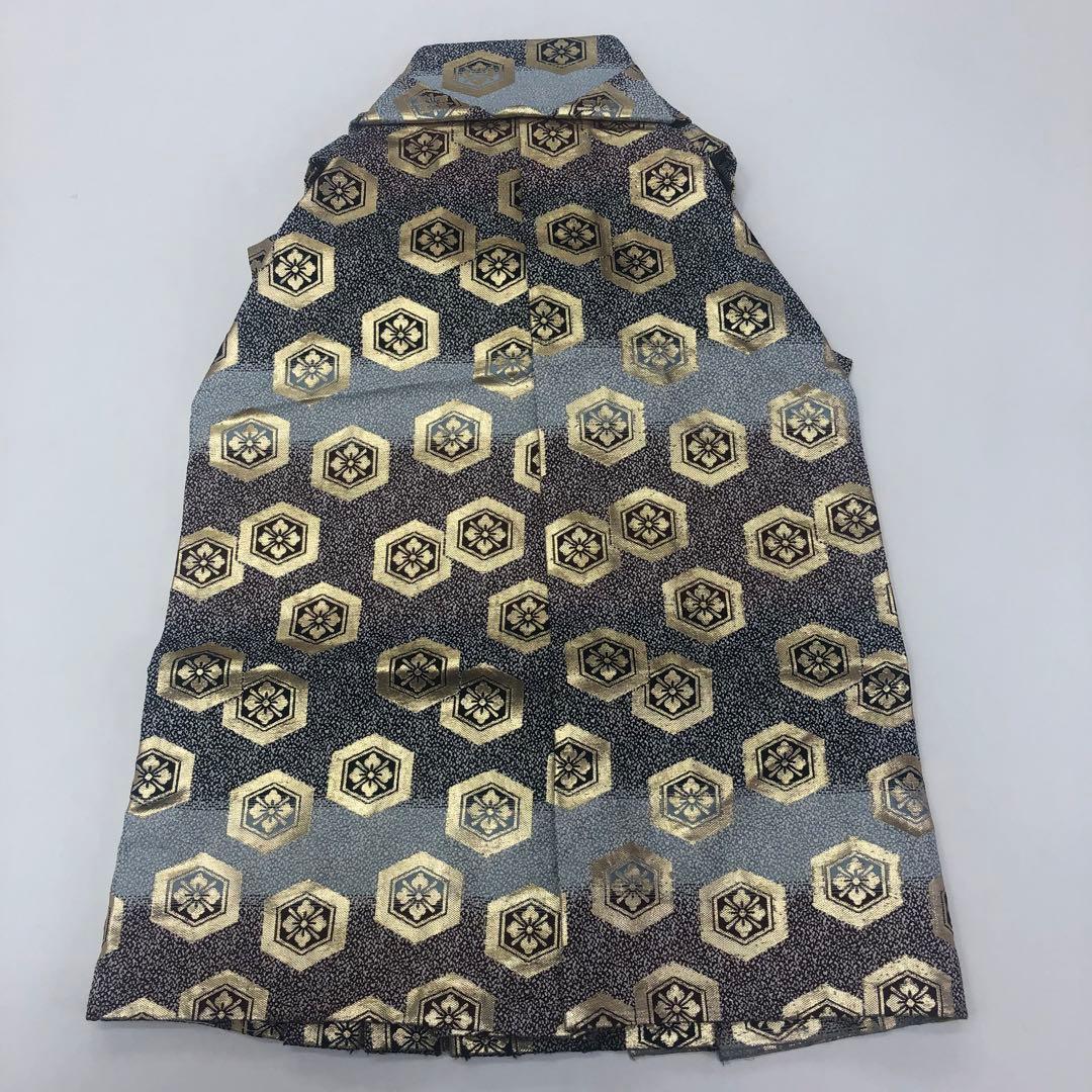 七五三　フルセット★男児　羽織　着物　袴　★3歳 ★茶色★小物付き u-438