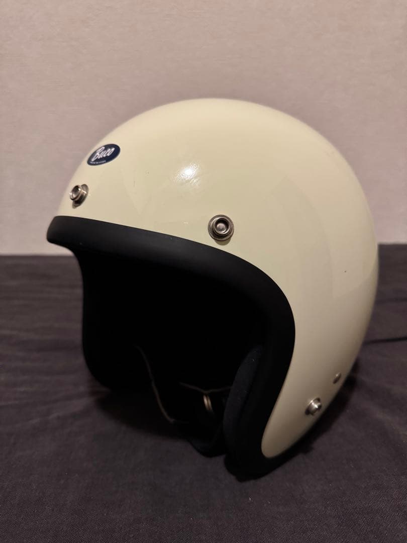 Extra Buco プレーンモデル アイボリー LARGE ジェットヘルメット