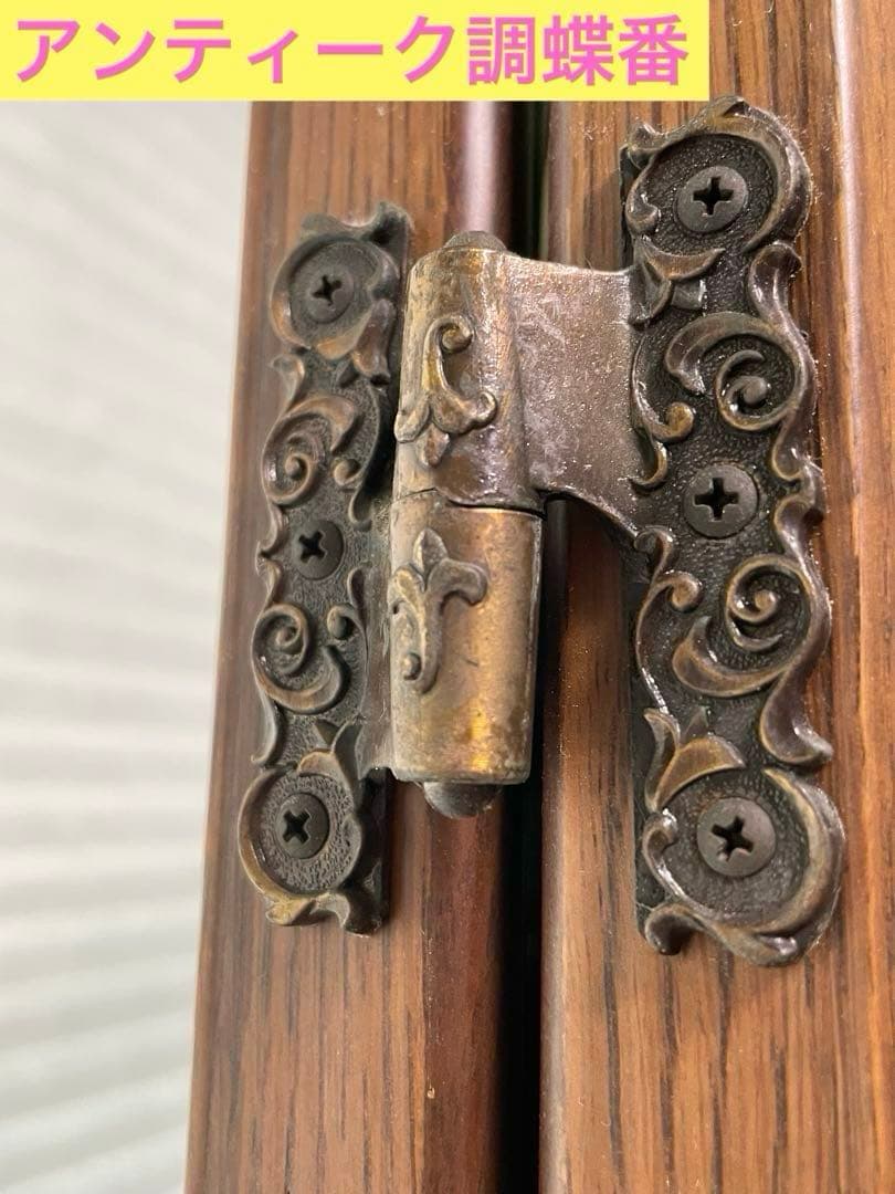 【引き取り限定 大阪】ドレッサー 3面鏡/椅子/ガラス板/コンセント/手鏡付