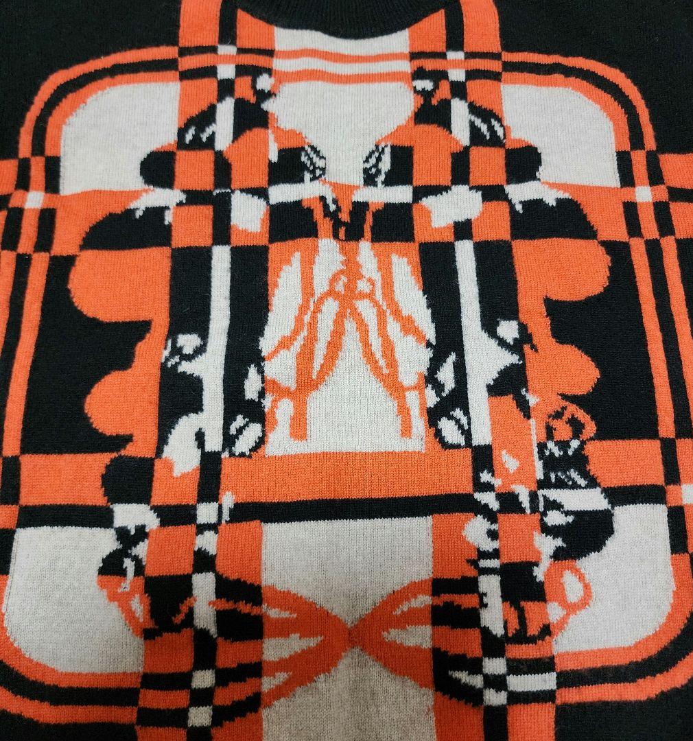 HERMES・エルメス◆半袖ニット