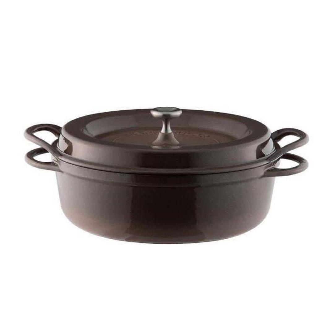 【新品未使用】バーミキュラ★SUKIYAKI パールブラウン レシピブック付き