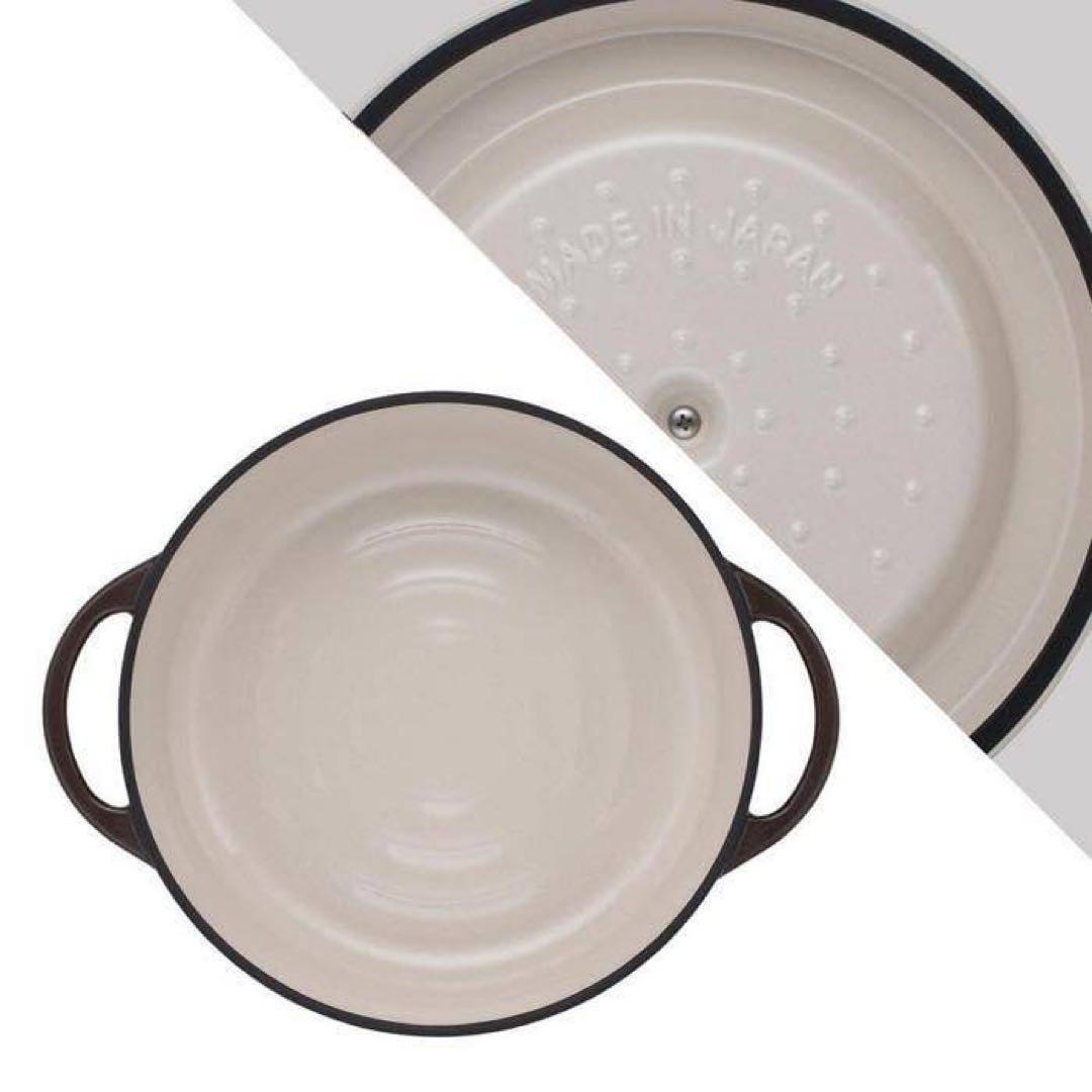 【新品未使用】バーミキュラ★SUKIYAKI パールブラウン レシピブック付き