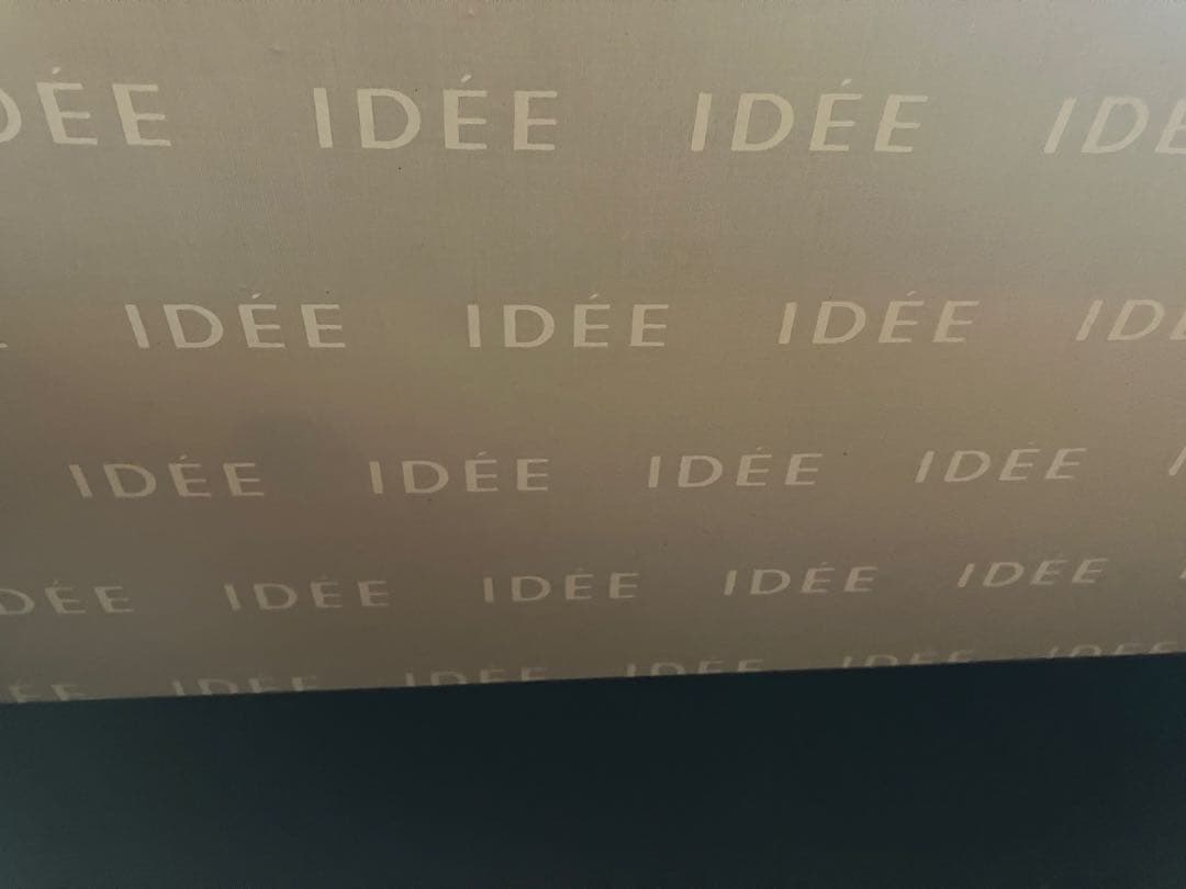 IDEE 受注生産品ソリッドベンチ(ネイビー)