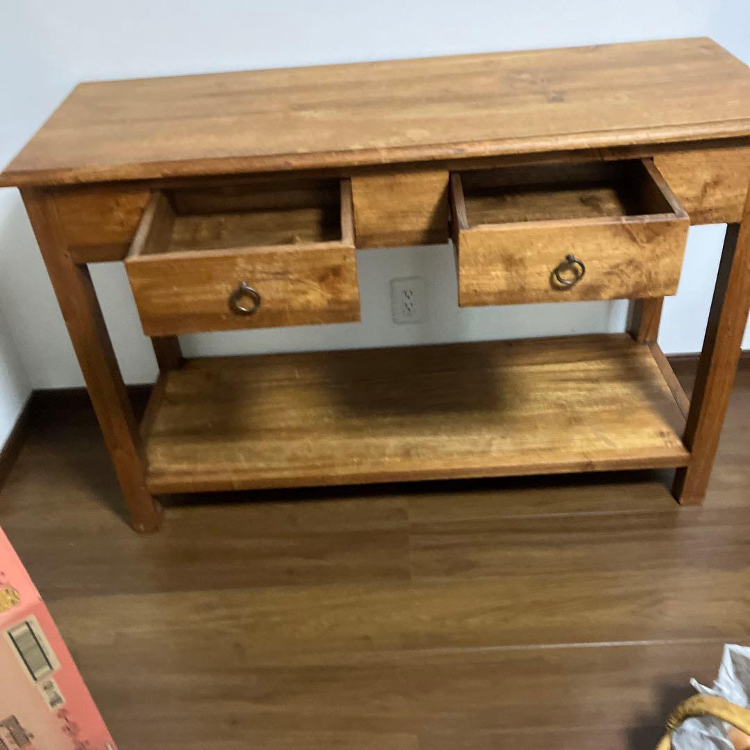 カリッジマーケット　引き出し付きカウンター