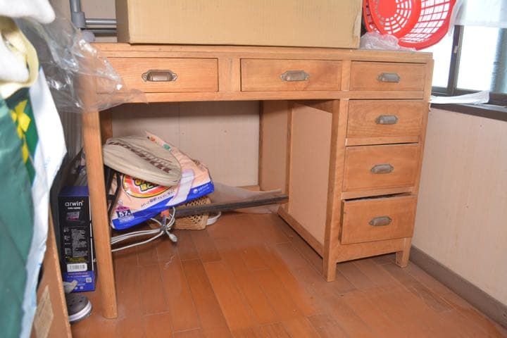 アンティークデスク 昭和学習机 日本家具 昭和 家具 デスク オフィス 木工