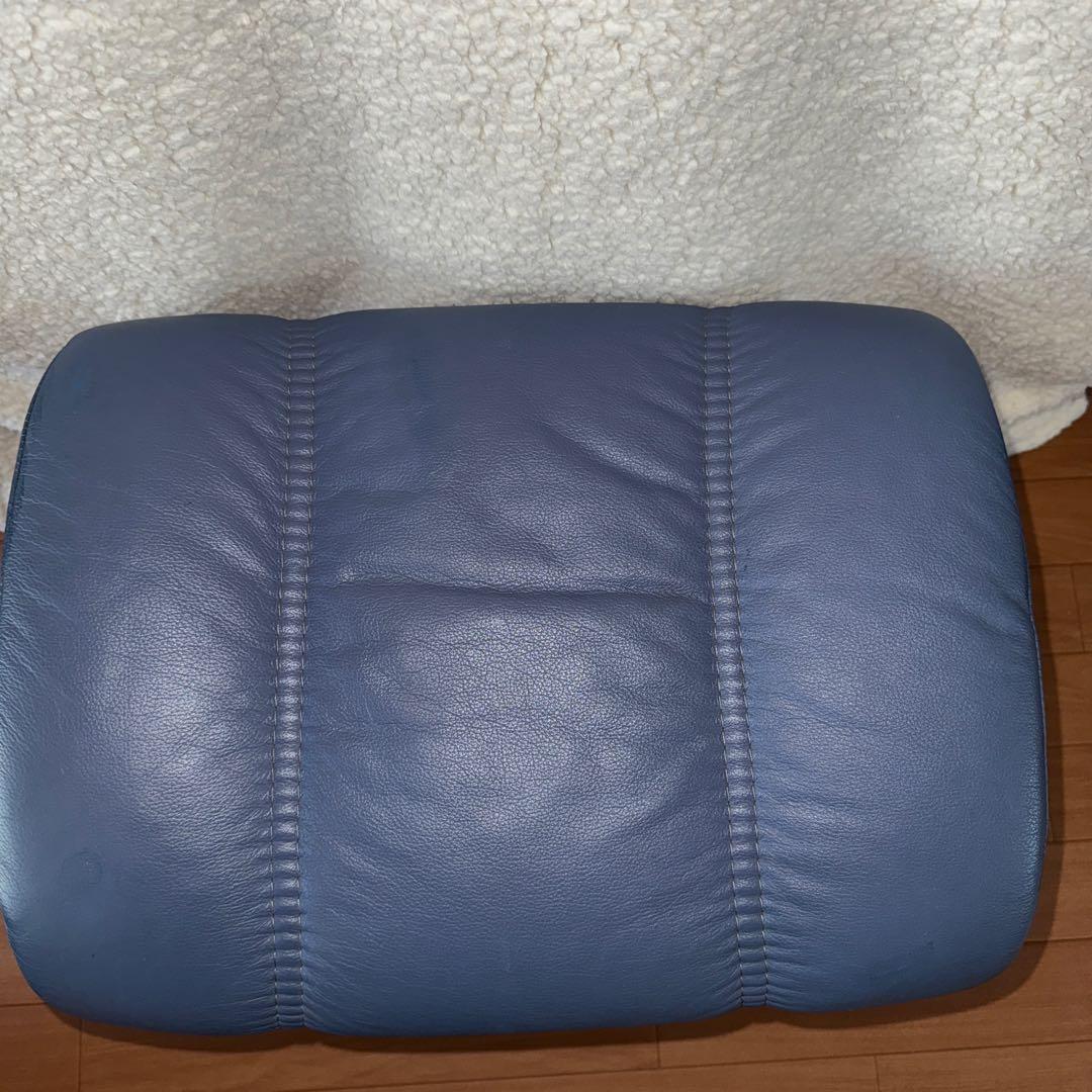 EKORNES エコーネスオットマン　 ブルー
