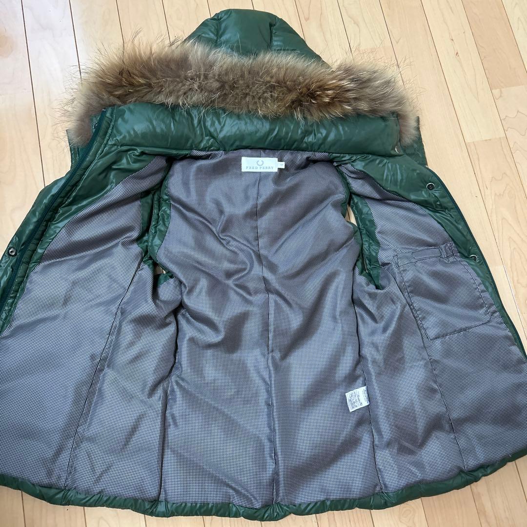 熊本のへそピ⭐︎ フレッドペリー　ダウンベスト