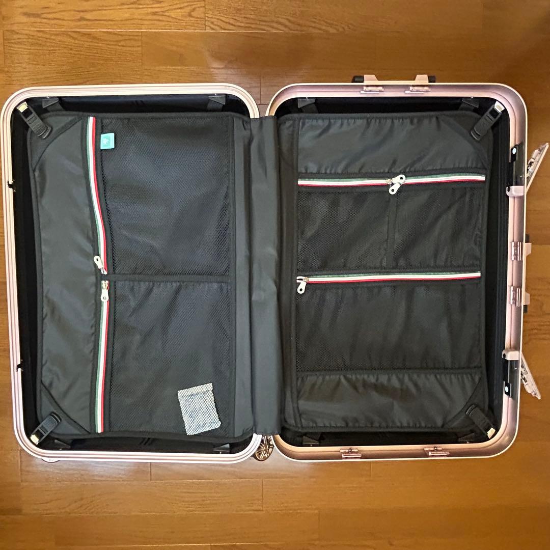 ネイビー ハードケース キャリーカート