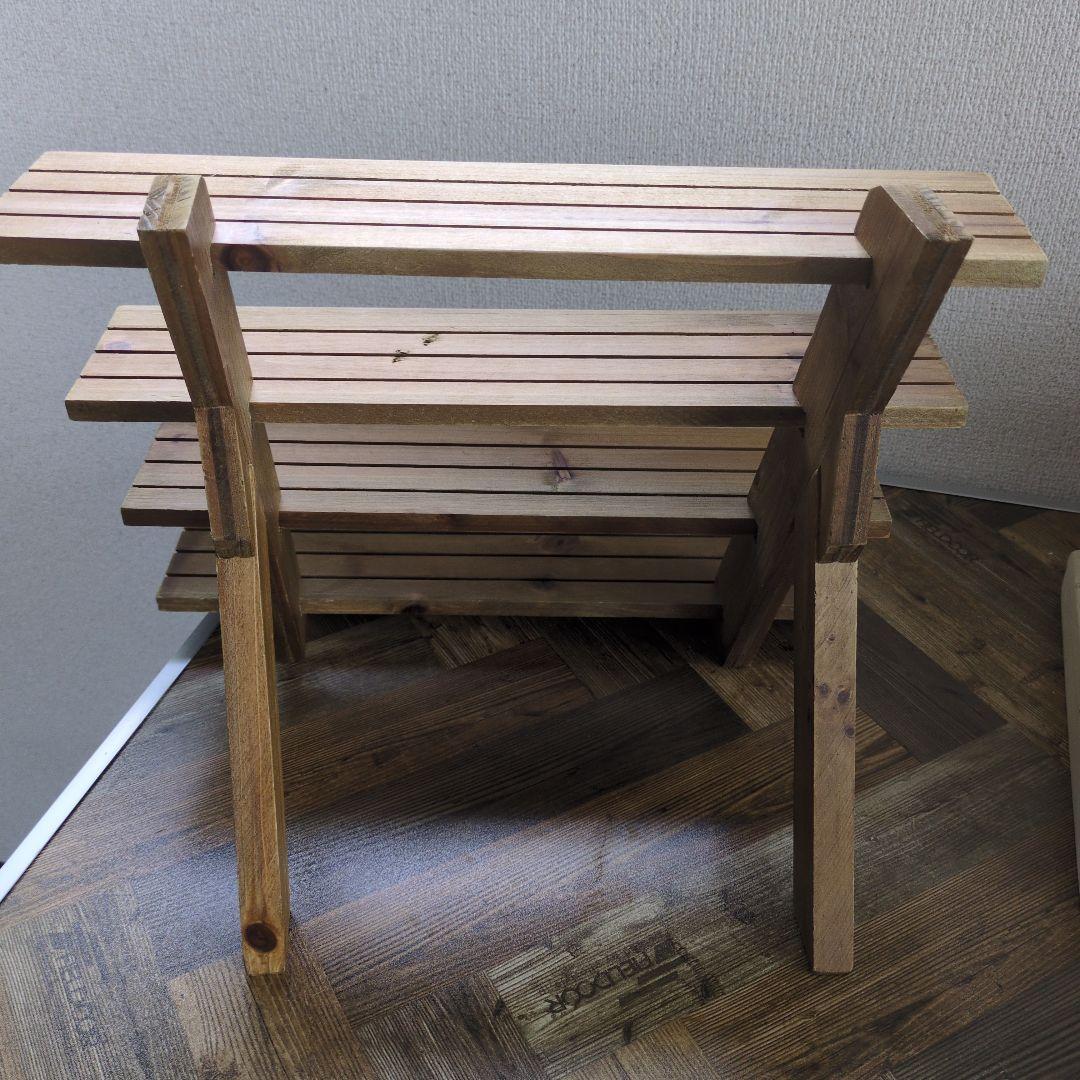 サリュ　インテリアラック　　イベント什器　マルシェディスプレイ棚　Salut