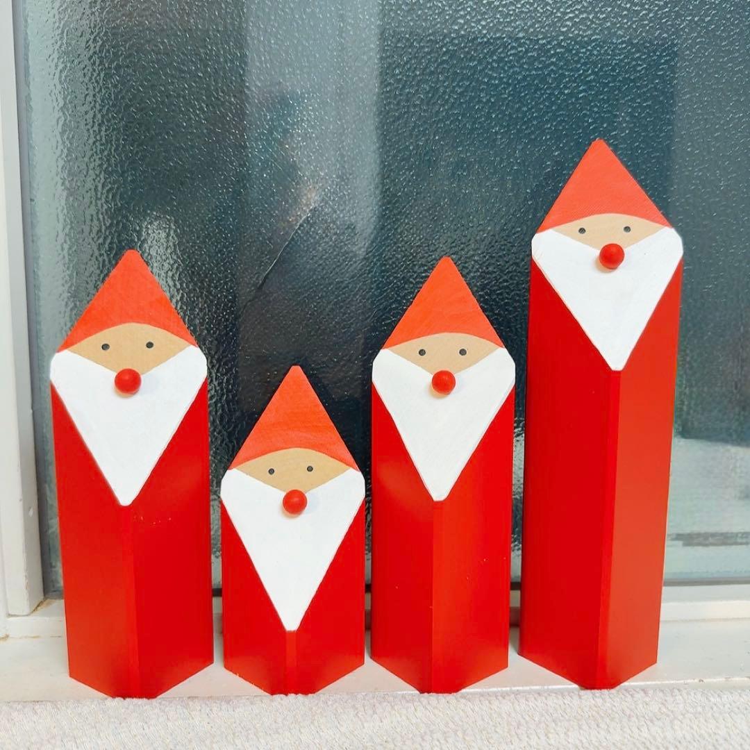 ラッセントレー　トーテムサンタ　4体セット　完売　希少品　即日発送