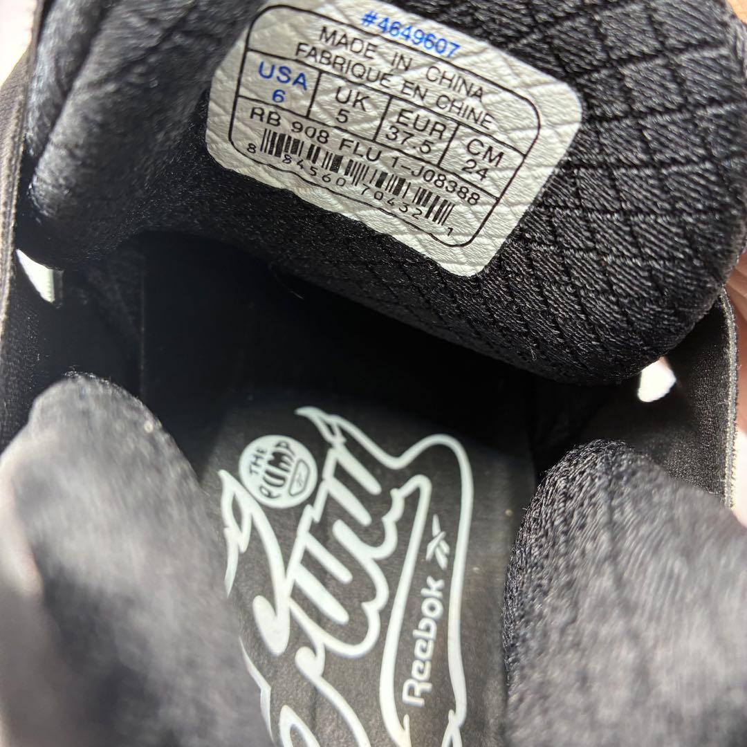 新品ReebokリーボックINSTAPUNPFURYポンプスニーカーブラック