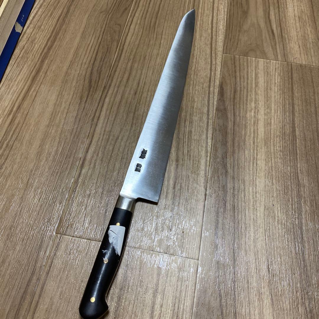 筋引き　包丁　刃渡り尺一