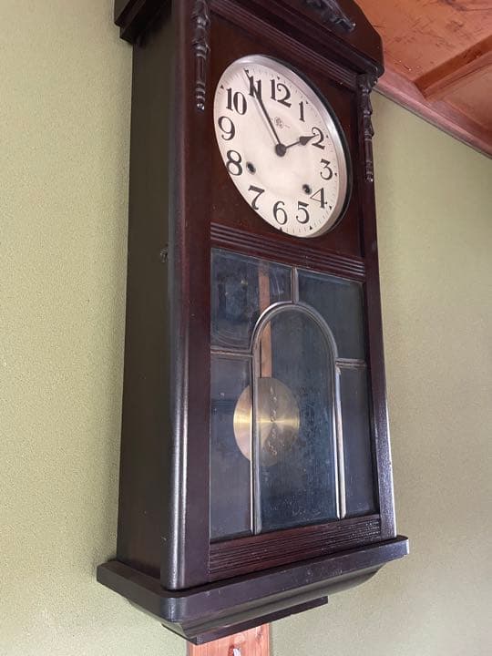 アンティーク調柱時計