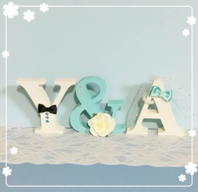 you&i様確認用♡ウエディングバージョン・イニシャルオブジェ