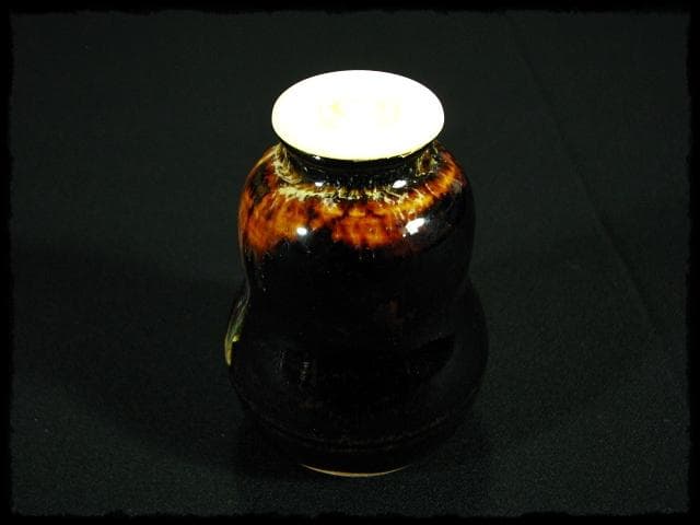 hiro！瓢形 茶入 桶谷 定一 茶道具 c544