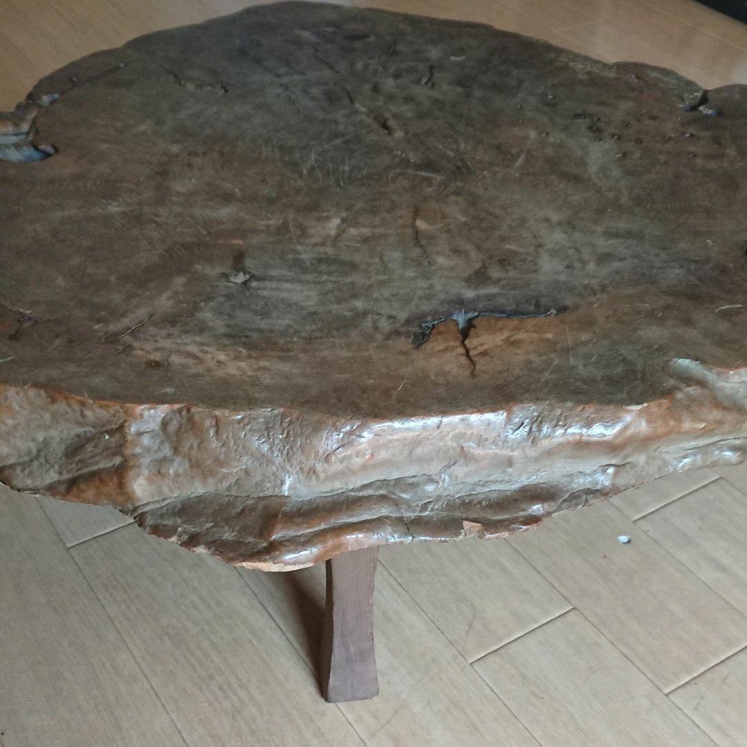 銘木（無垢） 花台 ローテーブル