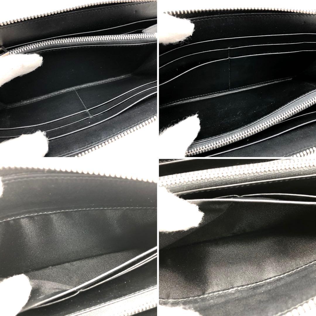 ✨美品✨LOEWE ロエベ 長財布 アナグラム ラウンドジップ レザー ブラック