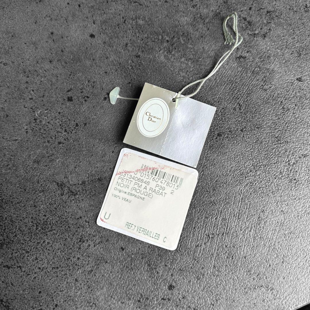 小物 Dior Embossment Logo leather Coin Case