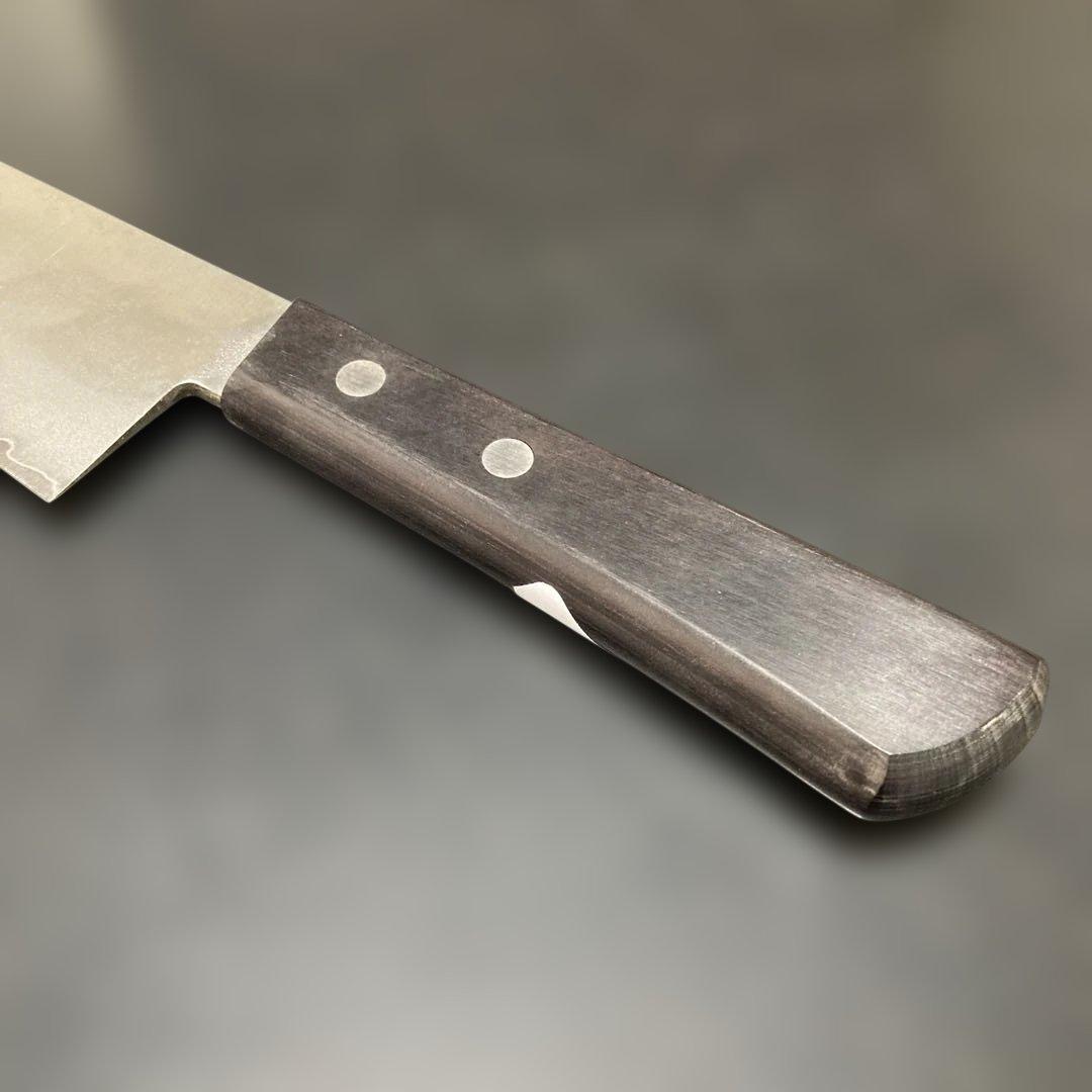 三徳包丁 切れ味抜群　木製ハンドル　新品未使用　ビンテージ　自宅長期保管　美品