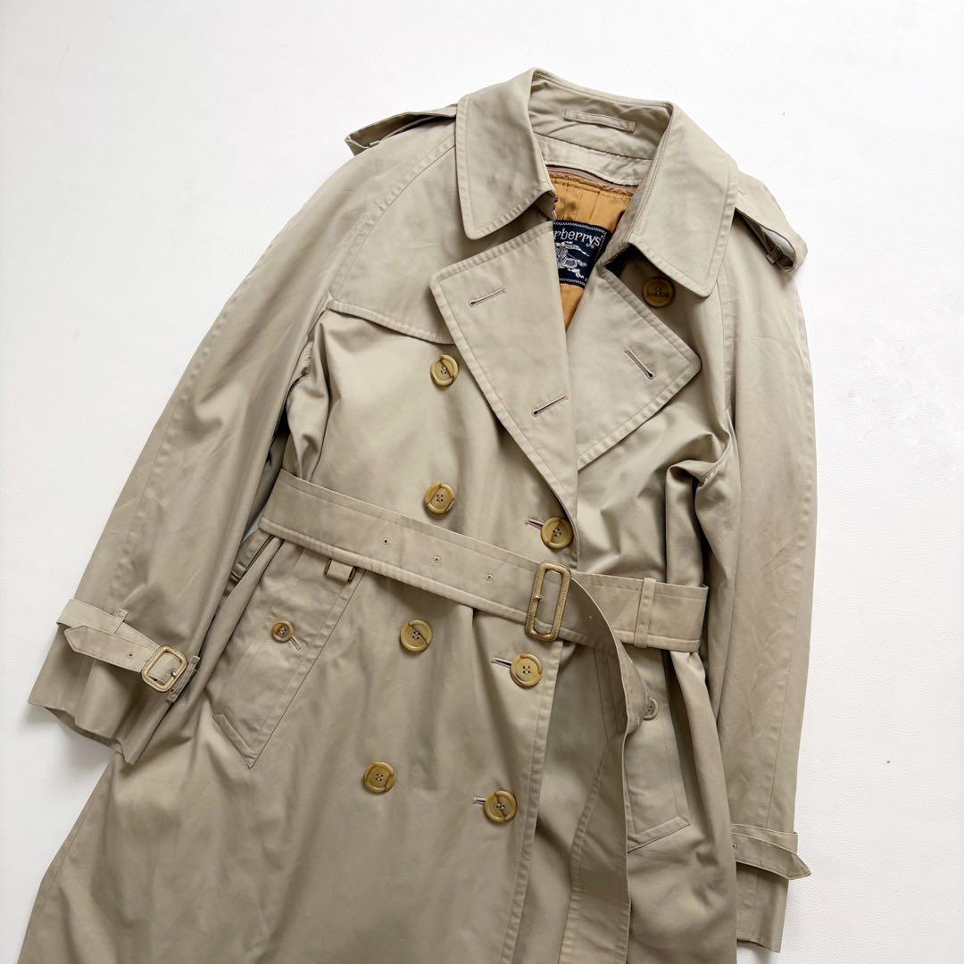 美品　BURBERRY バーバリー トレンチコート　 ライナー付 ノバチェック