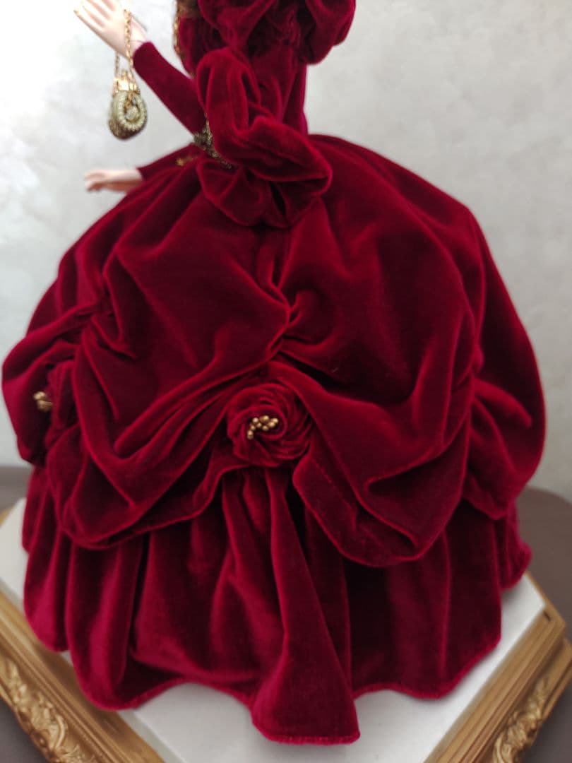 【 超美品】アンティーク フランス人形　 ヴィンテージ　専用クリアケース付き