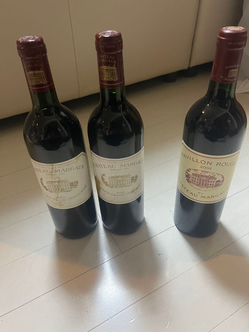シャトー・マルゴー 1989 2本 2008 1本