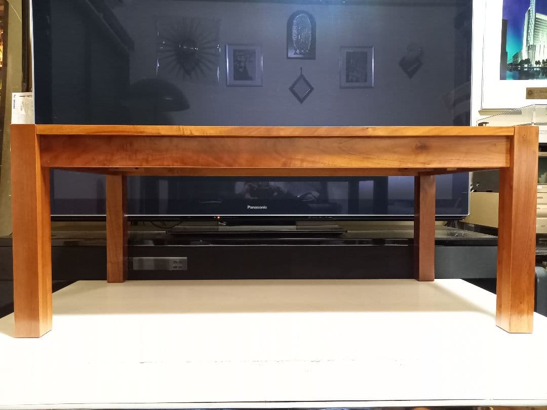 idc 大塚家具　起立木工　極　ウォールナット　無垢材　ローテーブル