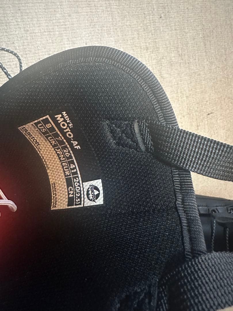 [美品]MOTO スノーボードブーツ ブラック