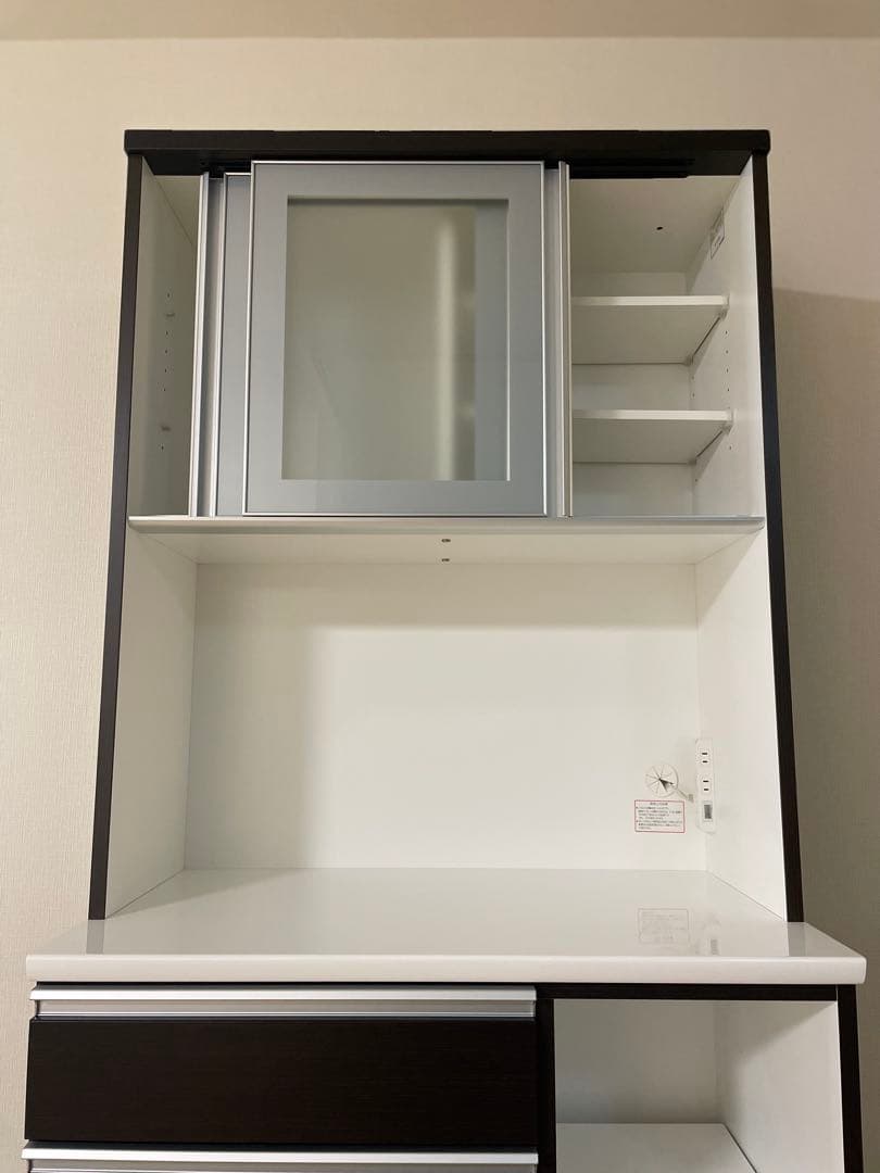 【ニトリ】未使用　カップボード　食器棚　キッチンボード　90