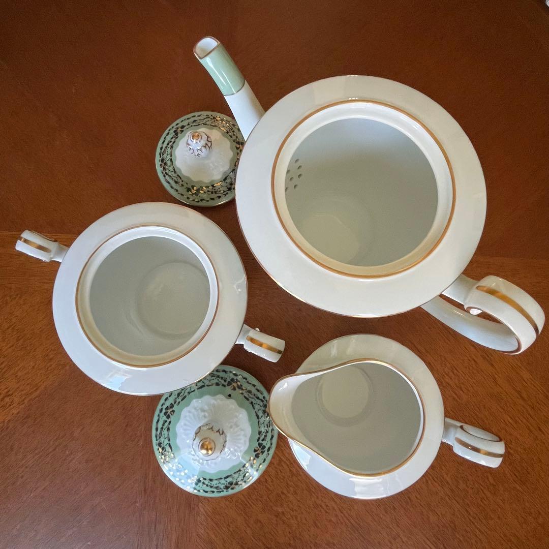 【希少品】ビンテージノリタケ★更紗★ティーポットセット