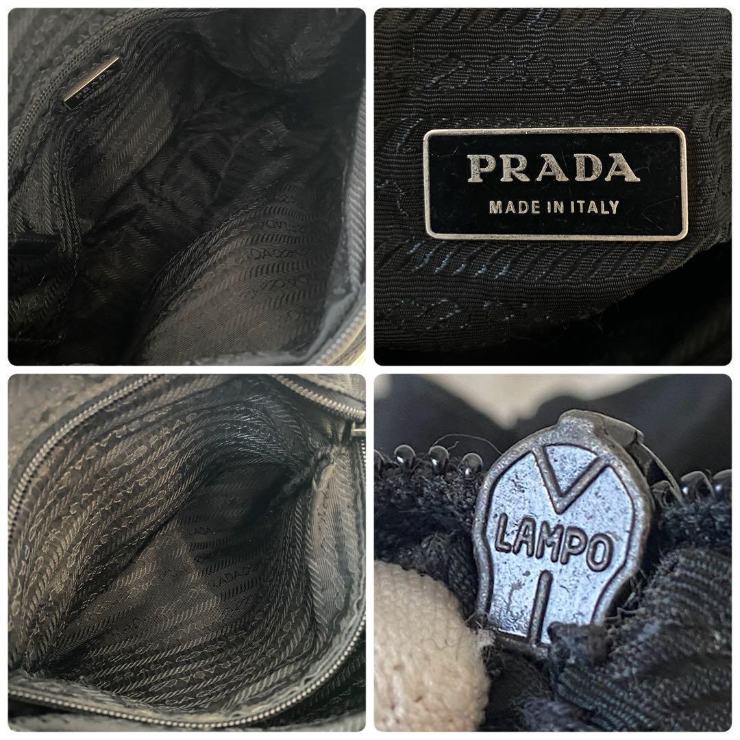 PRADA プラダ メッセンジャーバッグ 斜めがけ 黒 B6671 Gカード付き