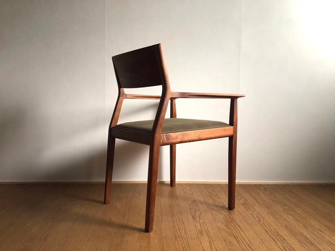 Time&style タイムアンドスタイル Vision アームチェア 無垢材①