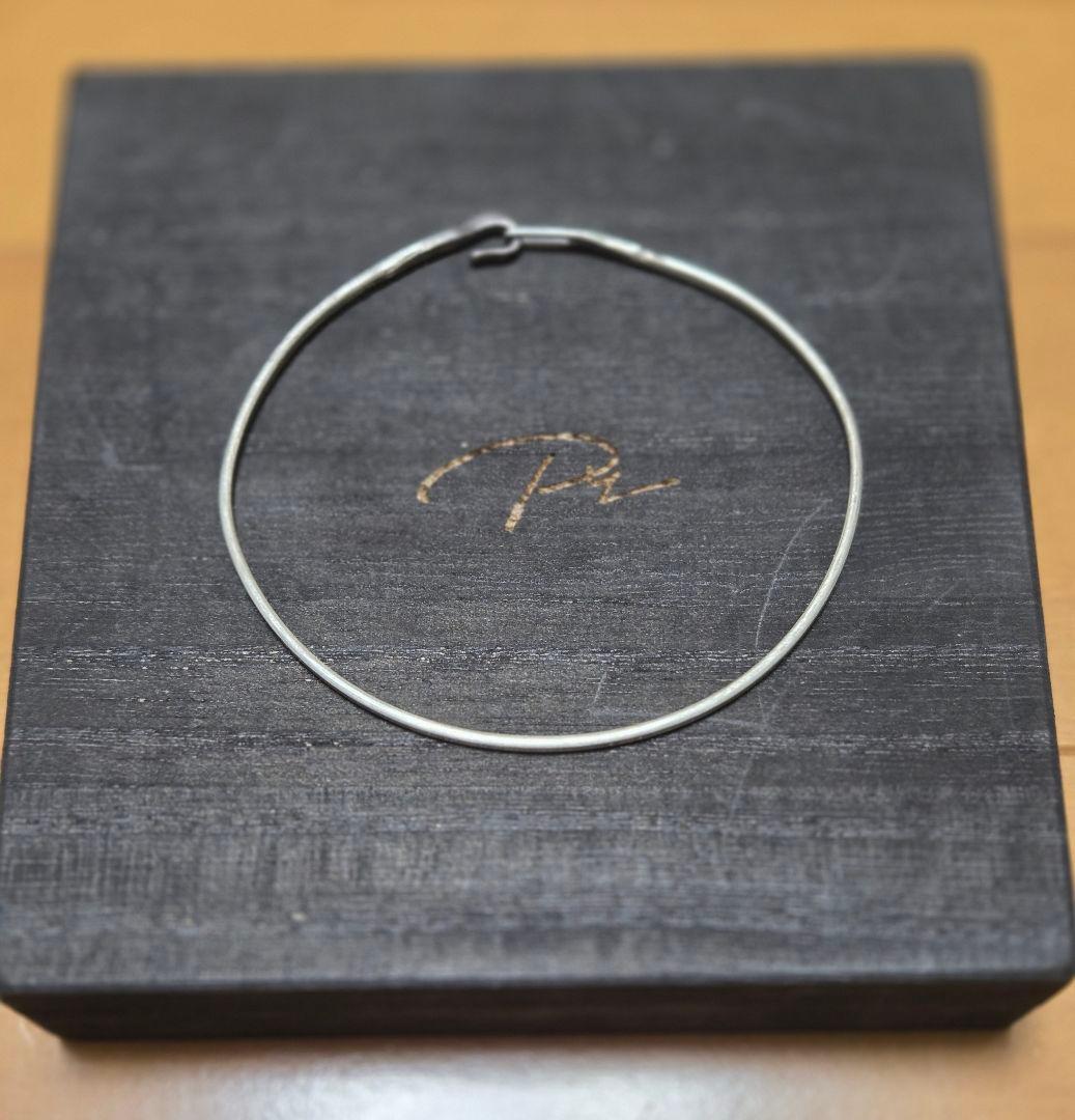 PRY シュウト Silver Hook Bangle 【narrow】