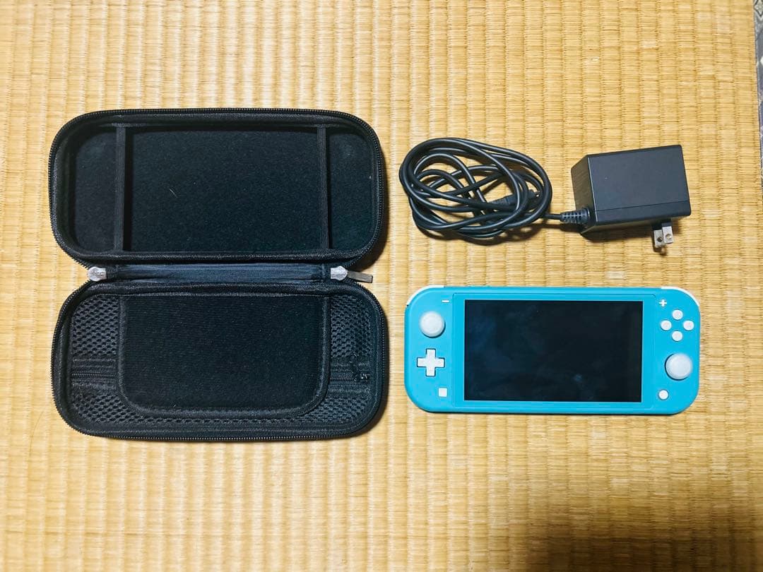 Nintendo Switch Lite ジャンク品 本体 充電器 ケース付き