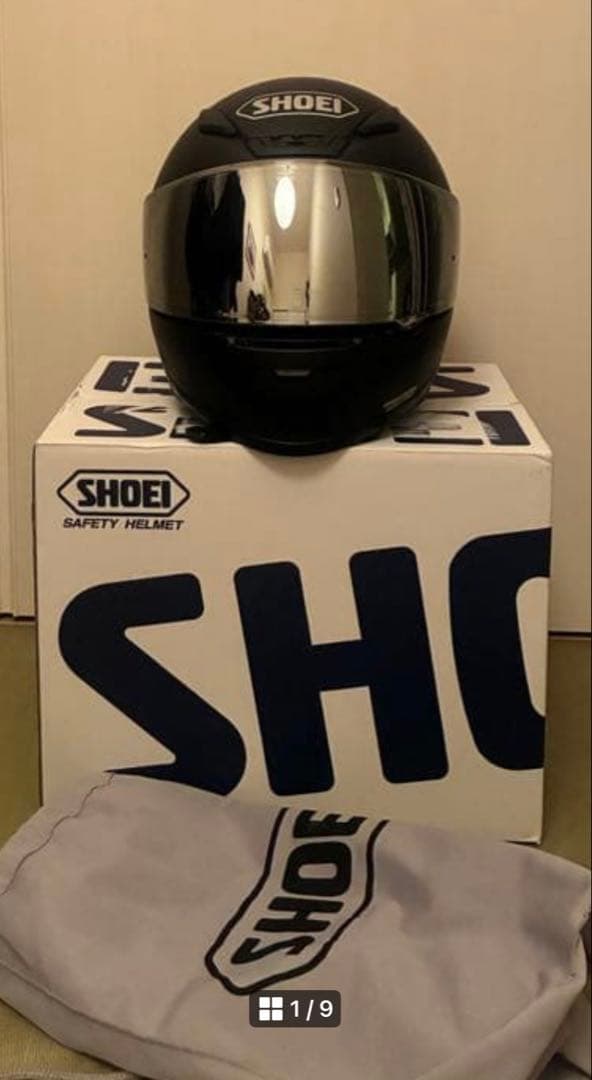SHOEI Ｚ-7 マットブラック　 新品内装セット　ミラーシールド、クリア付き