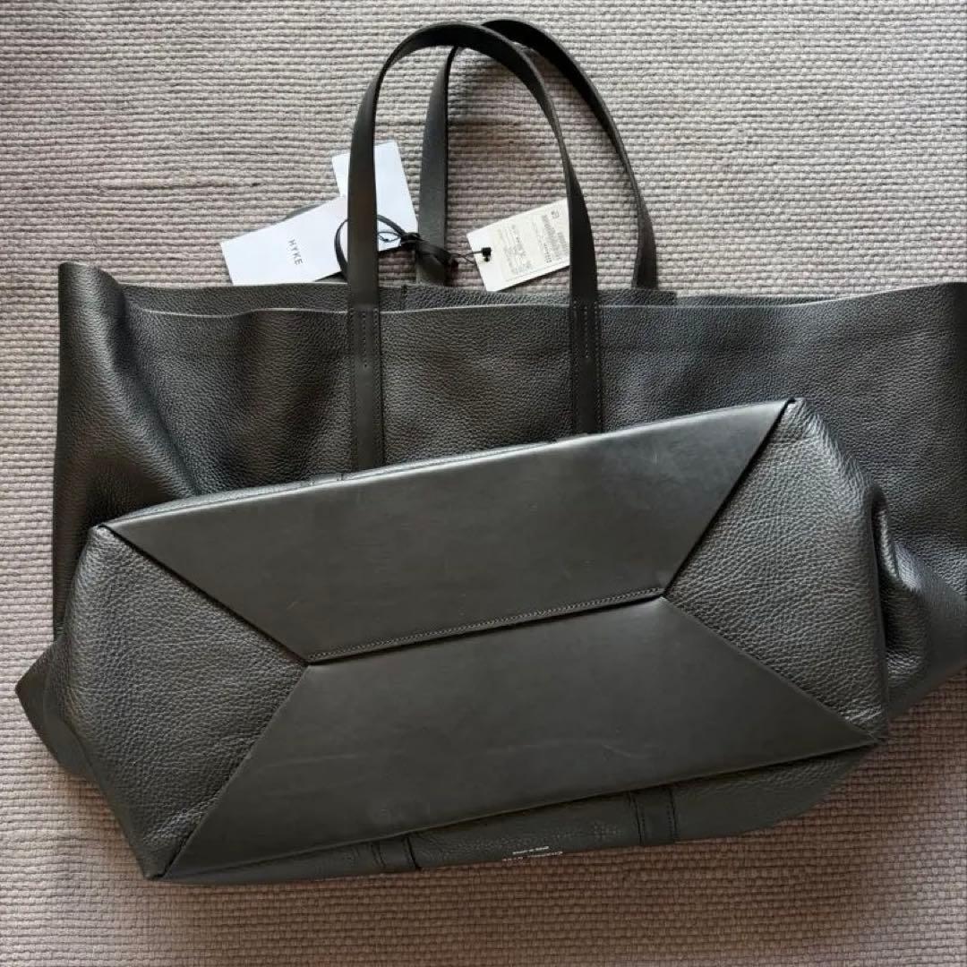 HYKE × CHACOLI トートバッグ ブラック　新品未使用