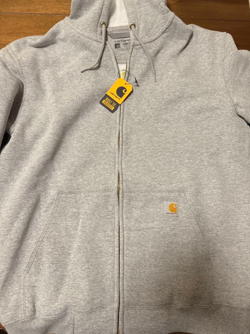 マ*イ様 新品未使用Carhartt グレー ジップアップパーカー