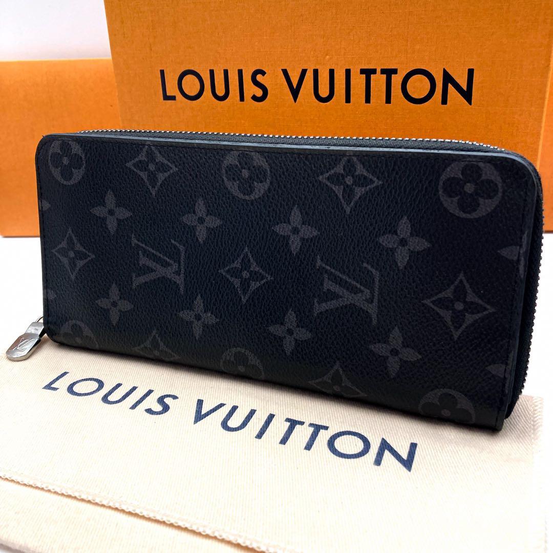 【新型IC・美品】ルイヴィトン ジッピーウォレット モノグラム エクリプス