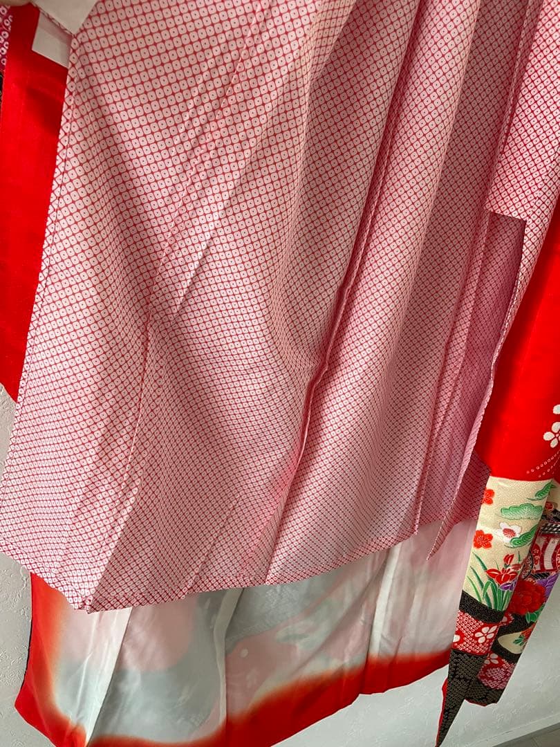 七五三　7歳　8歳　お着物セット