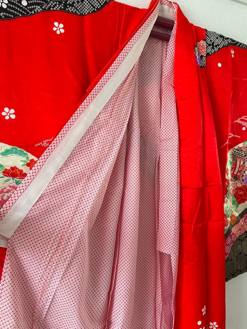 七五三　7歳　8歳　お着物セット