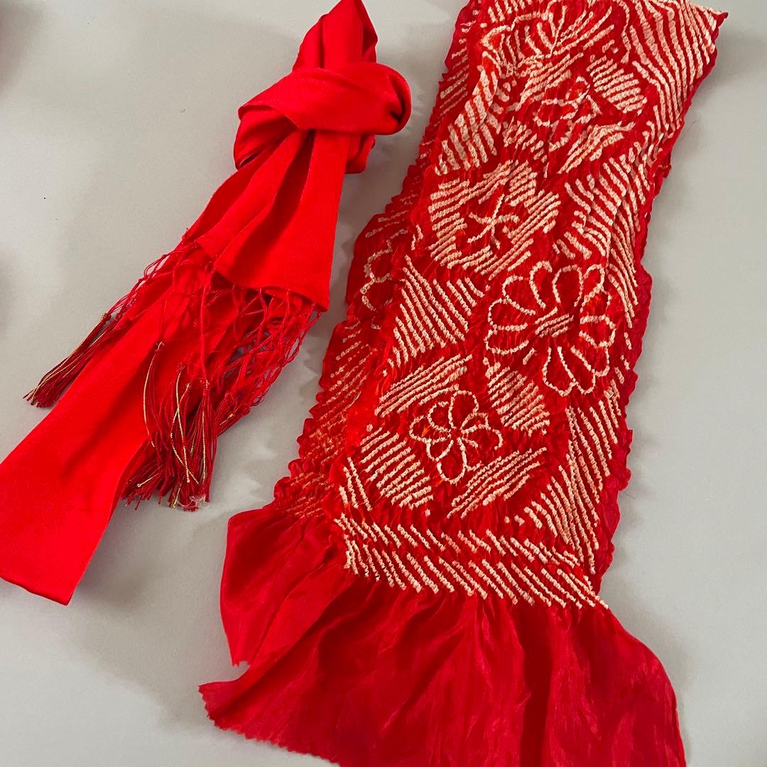 七五三　7歳　8歳　お着物セット